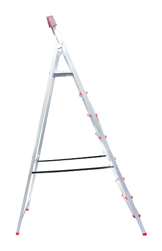 Стремянка стальная оцинков. "Энкор" 8 ступеней