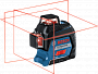 Нивелир лазерный BOSCH GLL 3-80 P  (0.601.063.S00)