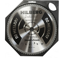Диск пильный для металла Hilberg 350х25,4 z 80 HF350