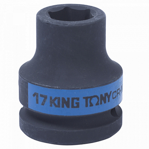 Головка торцевая KING TONY 3/4 17 мм ударная 653517М Головка торцевая KING TONY 3/4 17 мм ударная 653517М