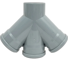 Крестовина VALFEX PP однопл ф110/110/110х45° (1/14) 27111110