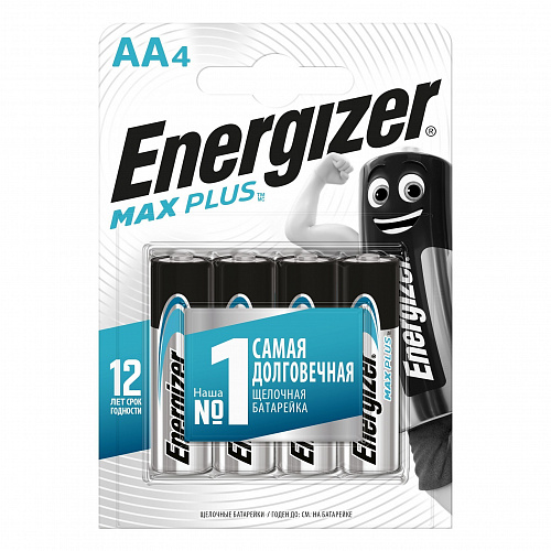 Батарейка Energizer Max Plus AA BP4