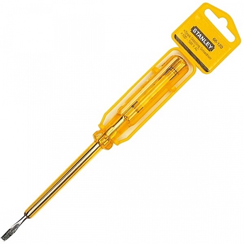 Отвертка индикаторная STANLEY до 500В (66-120) Отвертка индикаторная STANLEY до 500В (66-120)