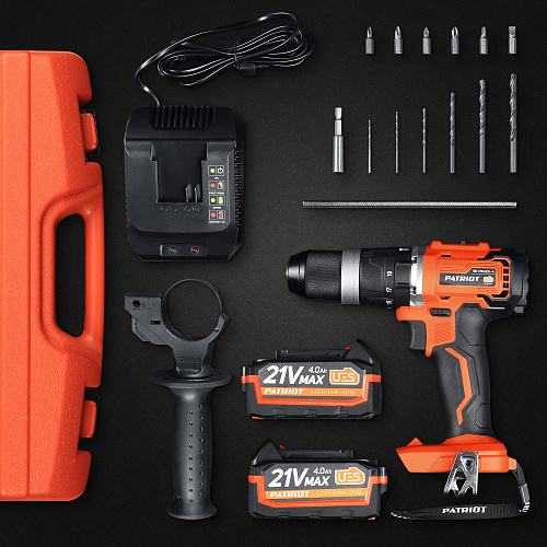 Шуруповерт аккумуляторный ударный PATRIOT BR 216UES-h 180301565