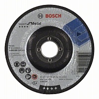Круг шлифовальный ф125х6,0х22 для металла вогутый (1/10) BOSCH 2 608 600 223