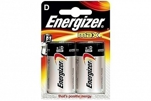 Батарейка D MAX 2шт Energizer E300129200/301003900