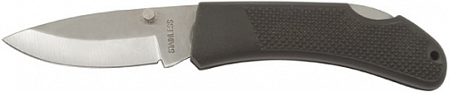 Нож складной FIT Юнкер 175мм лезвие 61мм прорезиненная ручка 10553