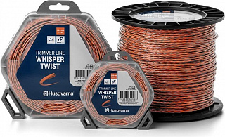 Леска для триммера Husqvarna Whisper Twist ф2,4мм 15м 5976691-10