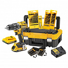 Дрель-шуруповерт DeWalt + набор оснастки DCK791D2T-QW