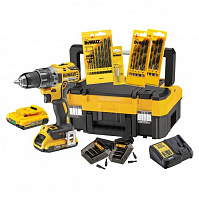 Дрель-шуруповерт DeWalt + набор оснастки DCK791D2T-QW