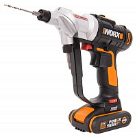 Шуруповерт аккумуляторный WORX WX176, 20В, 2.0Ач x1 кейс