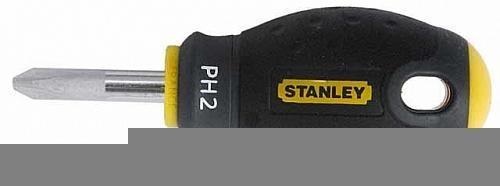 Отвертка PH2 30мм Fatmax STANLEY 1-65-407 Отвертка PH2 30мм Fatmax STANLEY 1-65-407