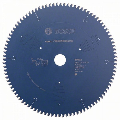 Диск пильный по дереву (305x30 z96) Multimaterial BOSCH 2.608.642.529 Диск пильный по дереву (305x30 z96) Multimaterial BOSCH 2.608.642.529