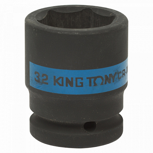 Головка торцевая KING TONY 3/4 32 мм ударная 653532М Головка торцевая KING TONY 3/4 32 мм ударная 653532М