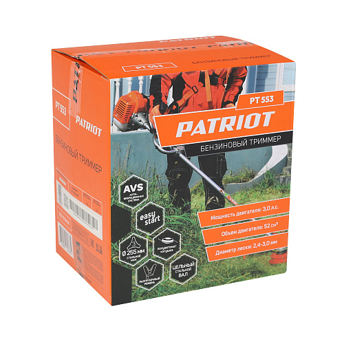 Триммер бензиновый Patriot PT 553 (1+1) 250108444