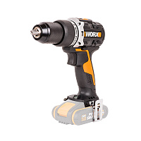 Шуруповерт ударный аккумуляторный WORX WX352, 20В, Solo, коробка