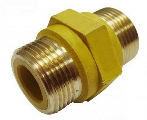 Вставка диэлектрич. 3/4" для подкл. газ. приборов Вставка диэлектрич. 3/4" для подкл. газ. приборов