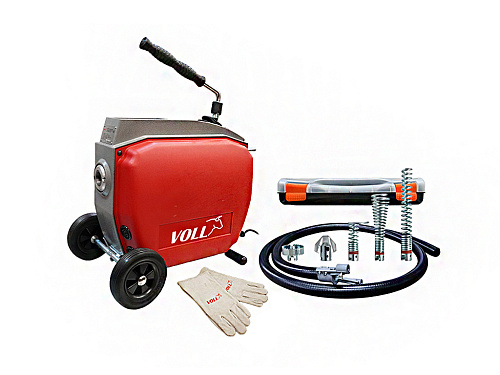 Машина для прочистки труб VOLL V-Clean 250 с компл. 7.00152 Машина для прочистки труб VOLL V-Clean 250 с компл. 7.00152