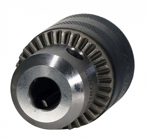 Патрон сверлильный зубчатовенцовый (ЗВП), зажимаемый диаметр 1,5-10 мм, посадка - резьба 1/2"- 20 UNFЭнкор 23514