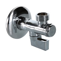Угловой шаровой кран 1/2" х 1/2"  с фильтром Valtec VT.282.N.0404
