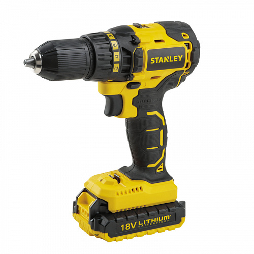 Шуруповерт аккумуляторный STANLEY SBD20D2K