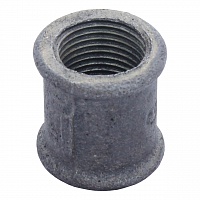 Муфта прямая Ду50 чугун Fittex 027-1498 Муфта прямая Ду50 чугун Fittex 027-1498