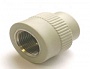 Муфта комбинированная PPRC ф 40 мм x 11/4" ВР (5/30) белая