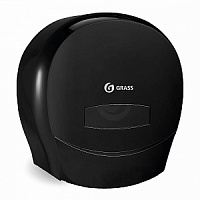 Диспенсер ручной для туалетной бумаги черный GraSS IT-0642