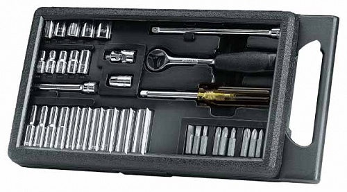 Набор головок метр 1/4" 35пр STANLEY 1-87-010 Набор головок метр 1/4" 35пр STANLEY 1-87-010