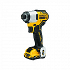Гайковерт аккумуляторный DeWalt 1/4" DCF801D2-QW Б/Щ