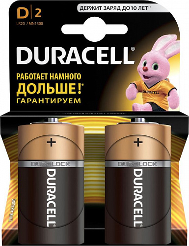 Батарейка Duracell LR20-2BL Б0014055 Батарейка Duracell LR20-2BL Б0014055