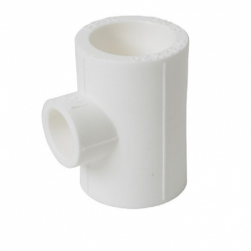 Тройник переходной PP-R Valfex 50/25/50 белый (10/40) 10502550 Тройник переходной PP-R Valfex 50/25/50 белый (10/40) 10502550