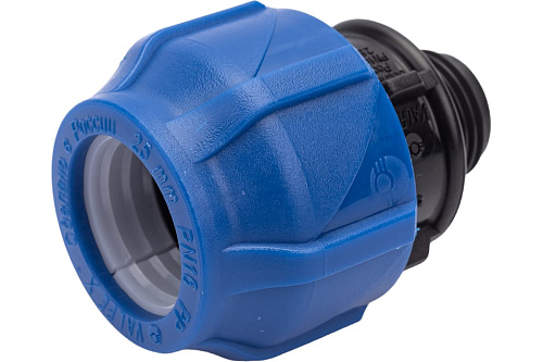 Муфта ПНД VALFEX 25х 1/2" НР (40/160) 121001125012 Муфта ПНД VALFEX 25х 1/2" НР (40/160) 121001125012