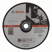 Круг шлифовальный ф230х6,0х22 для нержавейки (1/10) BOSCH 2 608 600 541