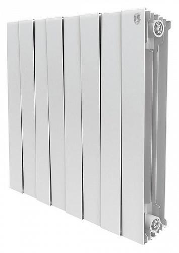 Радиатор биметаллический Royal Thermo PianoForte 500/100 8 секций белый Радиатор биметаллический Royal Thermo PianoForte 500/100 8 секций белый