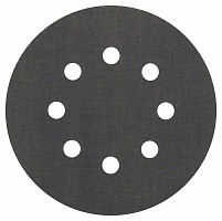 Шлифкруг ф125 на липкой основе 8 отверстий для камня k 600 ( 5шт) BOSCH 2 608 605 122