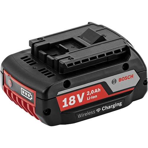 Аккумулятор BOSCH GBA 18 В 2,0 Ач Li-Ion слайдер (1.600.A00.3NC) Аккумулятор BOSCH GBA 18 В 2,0 Ач Li-Ion слайдер (1.600.A00.3NC)