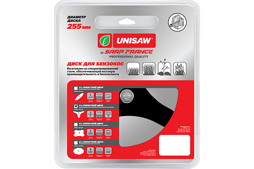 Диск 3T Unisaw 255 мм Professional Quality SPRO-05103