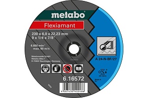 Круг шлифовальный для металла 230х6,0х22 Flexiamant Metabo 616572000