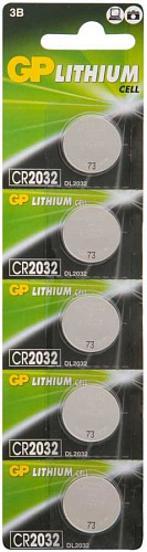 Батарейка GP Lithium CR2032 BP5 (5шт)